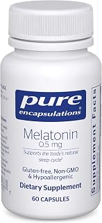 Pure Encapsulations Melatonin 0.5 mg, 60 Capsules