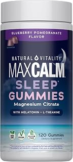 Natural Vitality Sleep Gummies | Magnesium, Melatonin & L-Theanine Formula
