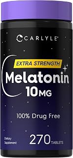 Carlyle Melatonin 10mg | 270 Tablets | with L-Theanine