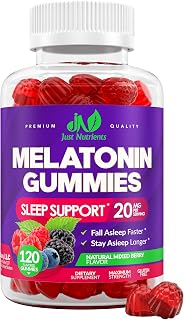 Melatonin 20mg Gummies (120 Count) - Maximum Strength Sleep Gummies