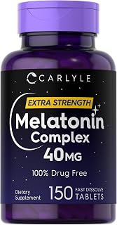 Carlyle Melatonin 40mg Complex | 150 Fast Dissolve Tablets