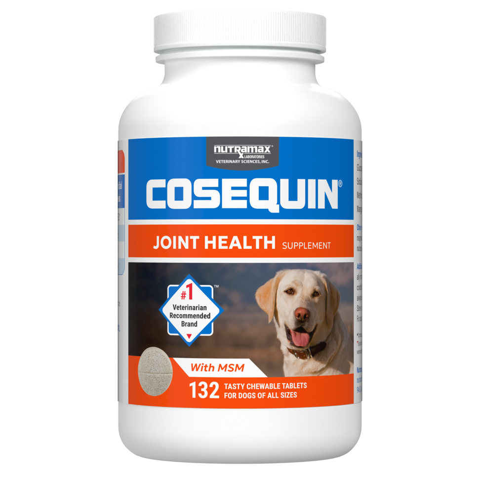 Nutramax Cosequin Maximum Strength Plus MSM, 132 chewable tablets