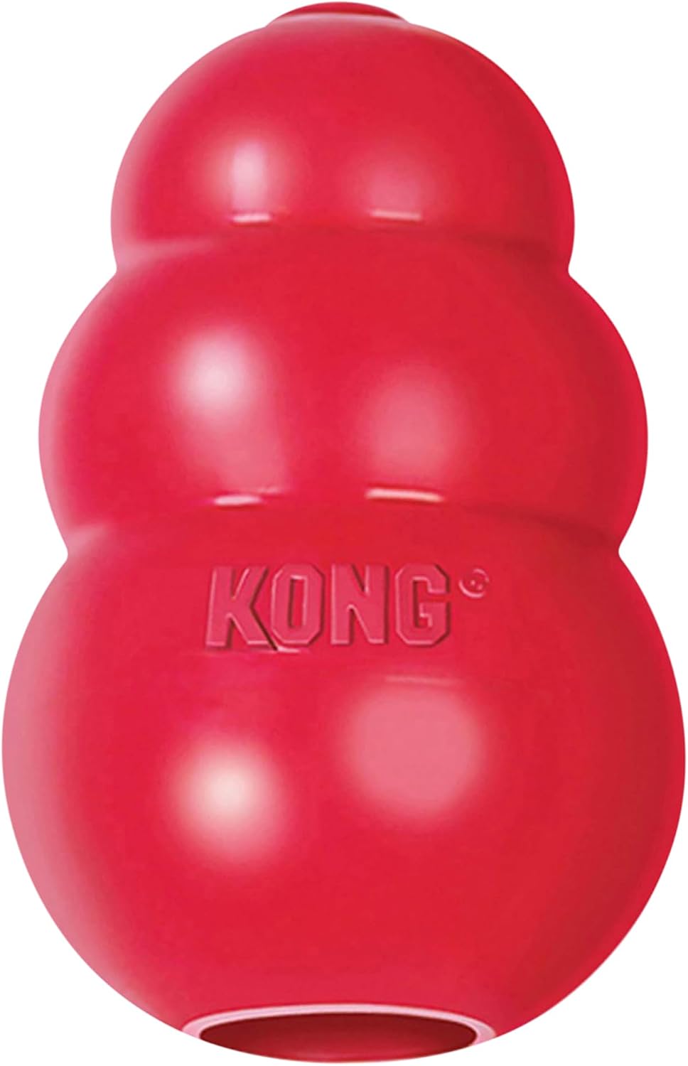 KONG Classic — Large, red, 1 toy packaging