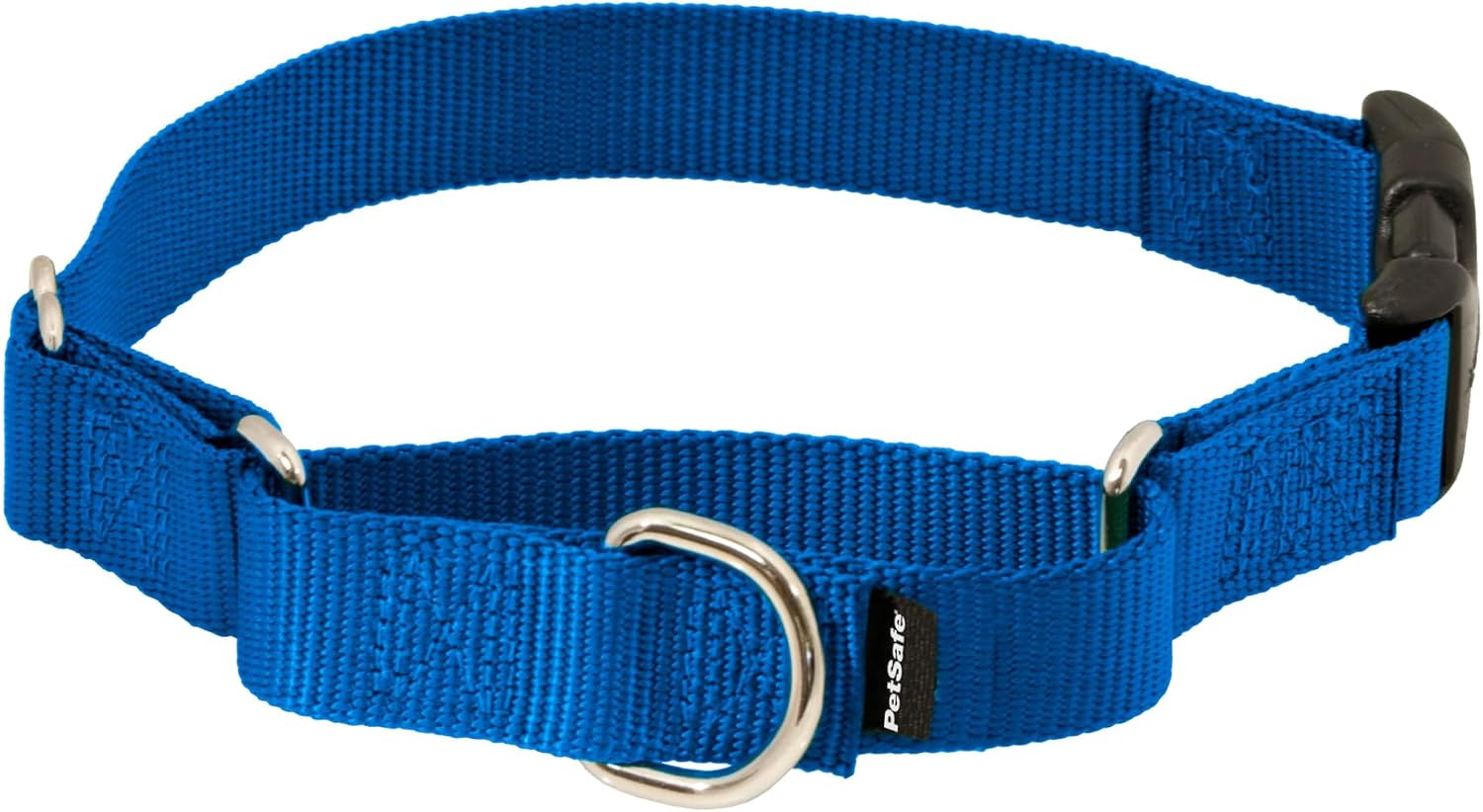 PetSafe Martingale Collar with Quick Snap Buckle — Royal Blue, Small, 3/4 inch