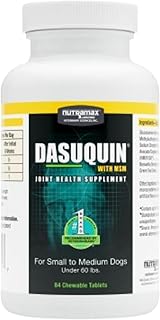Nutramax Dasuquin MSM Joint Supplement, Small/Med Dogs, Chew Tablets150ct