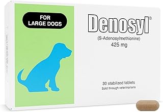 Nutramax Denosyl Liver & Brain Supplement for Large Dogs, Tablets, 30ct