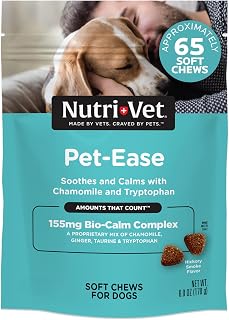 Nutri-Vet Calming Chews for Dogs, Dog Calming Chews, Chamomile, 6oz