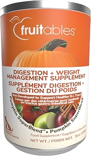 Fruitables Pumpkin Digestive Supplement, Fiber Supplement for Dogs, 15oz