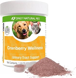 Only Natural Pet Cranberry Wellness Urinary Antioxidant Powder 110 Servings