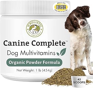 Organic Dog Vitamins, 1 Lb, 45 Scoops
