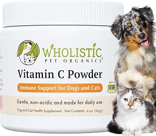 Vitamin C for Dogs and Cats, 4 oz, 113 Scoops, Cat & Dog Allergy Relief