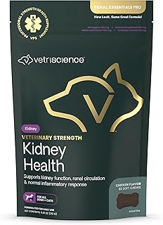 VetriScience Veterinary Strength Kidney Health, Chicken, 60 Chews