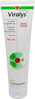 Vetoquinol Viralys, Lysine Oral Gel for Cats and Kittens, 5 oz