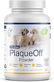 ProDen PlaqueOff Powder for Dogs - Dog Tartar and Plaque Remover - 60g