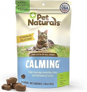 Pet Naturals Calming Chews for Cats, Chicken Flavor, 30 Count