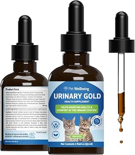 Pet Wellbeing Urinary Gold for Cats - Urinary Tract & Bladder, 2 oz