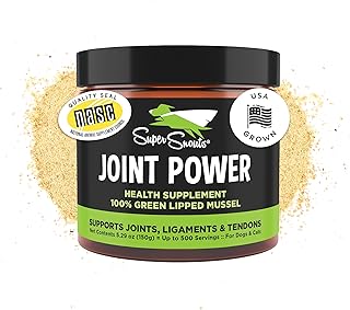 Super Snouts Joint Power Green-Lipped Mussel Powder, 150 g / 5.29 oz powder