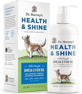 Dr. Harvey's Health & Shine Omega 3 Fish Oil for Dogs