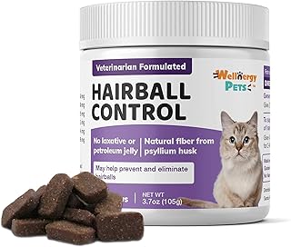 Natural Hairball Control Chews for Cats