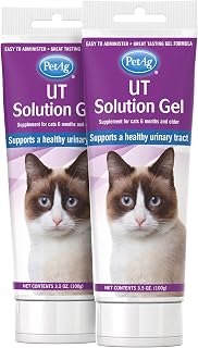 PetAg UT Solution Gel Supplement for Cats - 3.5 oz, Pack of 2