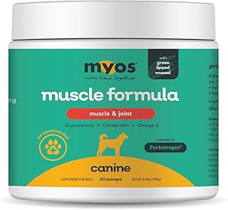MYOS Muscle & Joint Dog Supplement - Dog Hip and Joint Supplement - 198g