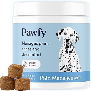 Pawfy Hip & Joint Supplement for Dogs - Omega 3 for All Breeds & Sizes