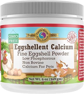Pet's Friend Eggshellent Calcium, 6 oz powder packaging