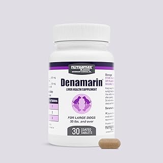 Nutramax Denamarin Liver Supplement for Large Dogs, Tablets, 30ct