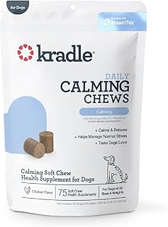 Kradle Calming Chews for Dogs, Anxiety