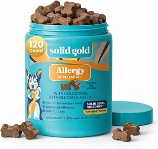 Solid Gold Dog Allergy Chews for Itchy Skin & Immune