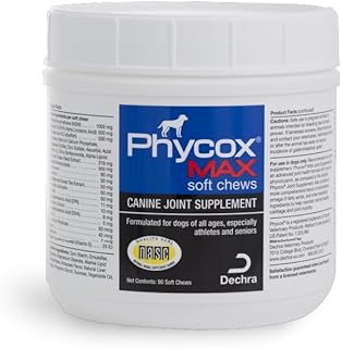 Phycox MAX Joint Supplement Soft Chews for Dogs, 90 Chews