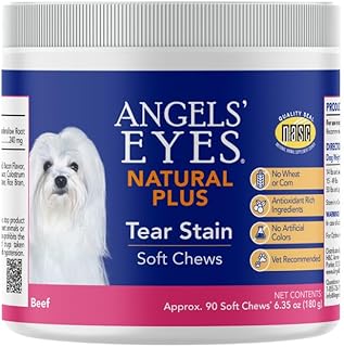 Angels' Eyes Natural Tear Stain Prevention Soft Chews for Dogs