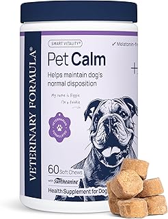 Veterinary Formula Smart Vitality Pet Calm Soft Chews for Dogs, 60 Count