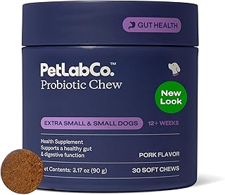 PetLab Co. Probiotic Chews for Dogs, Tailored, Small