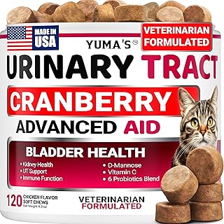 Cat Urinary Tract Health - Cranberry Supplement for Cats - Bladder