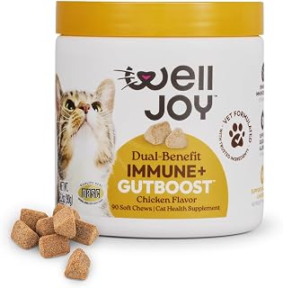WellJoy Immune+ Cat Supplement, 90 soft chews