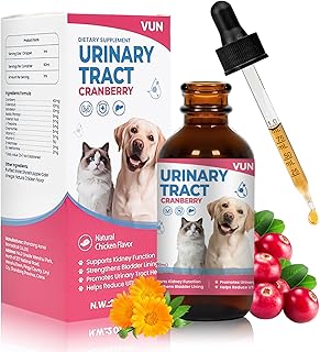 Cat & Dog Urinary Tract Infection Treatment Drops, Cat UTI Remedy Dog
