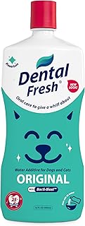 Dental Fresh Original Daily Care Water Additive for Dogs & Cats, 32 fl oz