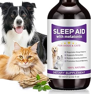 Melatonin for Pets, Melatonin for Dogs, Sleep Aid for Dogs, Melatonins for Cats