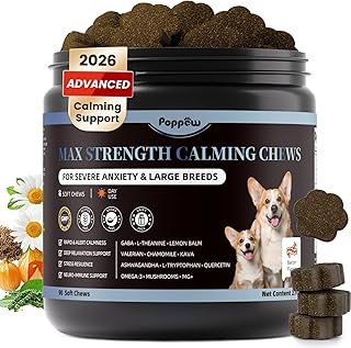 Calming Chews for Dogs - Advanced Calming Treats for Dogs Anxiety