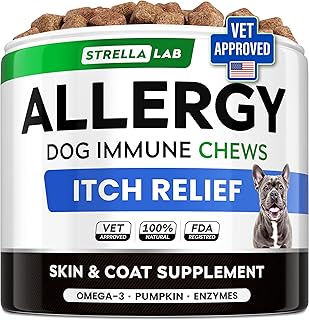 Dog Allergy & Itching Relief - Anti Itch, Skin&Coat