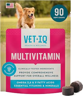 VetIQ Multivitamin for Dogs, Brain, Immune & Digestive, 90ct