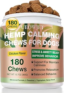 Calming Chews for Dogs - Dog Calming Chews for Separation, Strеss & Hyperactivity Rеlief, Storms &Fireworks