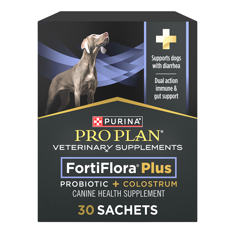 Purina Pro Plan FortiFlora Plus Probiotic & Colostrum, 30 sachets × 2 g